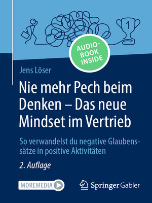 cover image of Nie mehr Pech beim Denken – Das neue Mindset im Vertrieb
